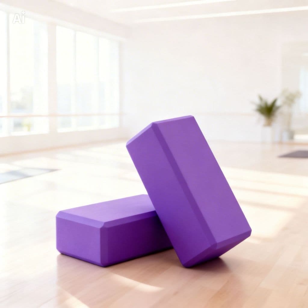 2 BLOCOS DE EXERCÍCIO PILATES  RPG FISIOTERAPIA TIJOLO EQUILÍBRIO ESPORTE TERAPIA ALONGAMENTO