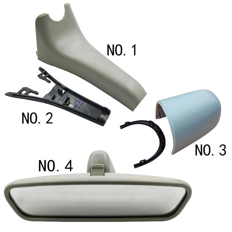 4F0857593J Para Audi A6 C6 2005-2011 Capa De Espelho Interior Retrovisor Defletor Guarnição base Reverso 4f0857593peças