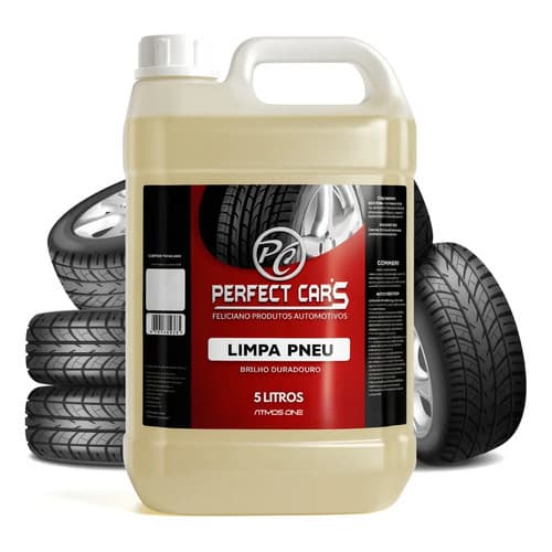 Pneu Pretinho Automotivo Limpa Pneu 5 Litros Perfect Cars