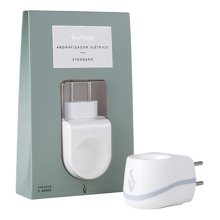 Aromatizador Difusor Elétrico Via Aroma Standard Para Óleo Essencial - Via Aroma