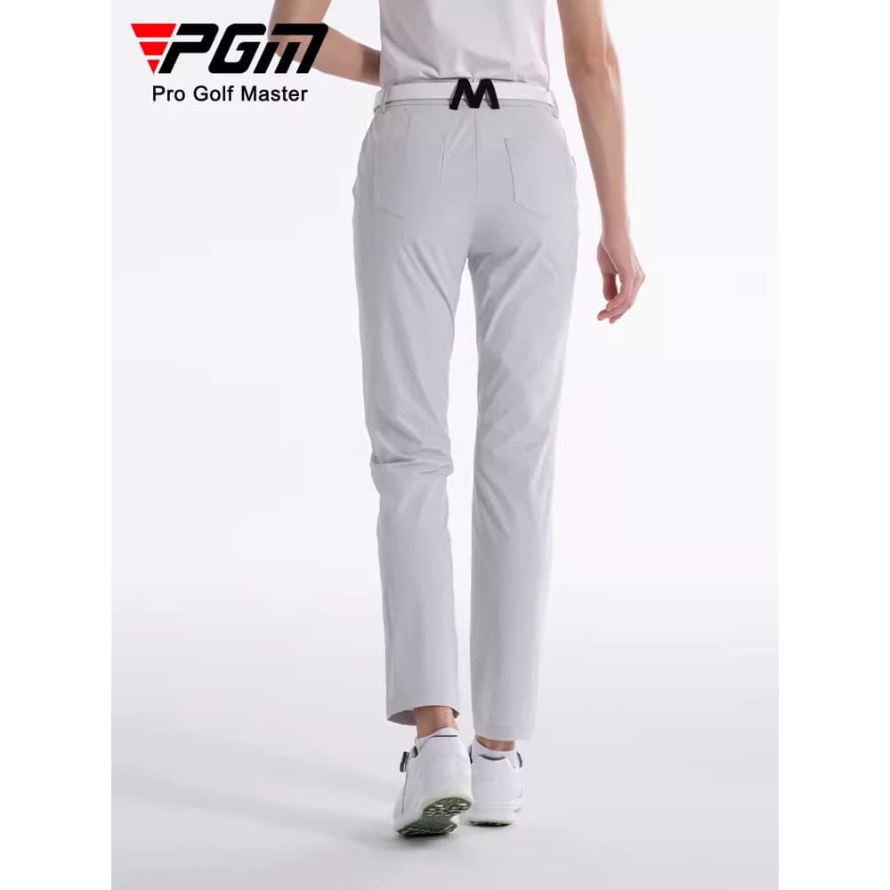 P PGM calças de golfe femininas primavera verão calças retas mais magro olhar calças esportivas cintura traseira em dest