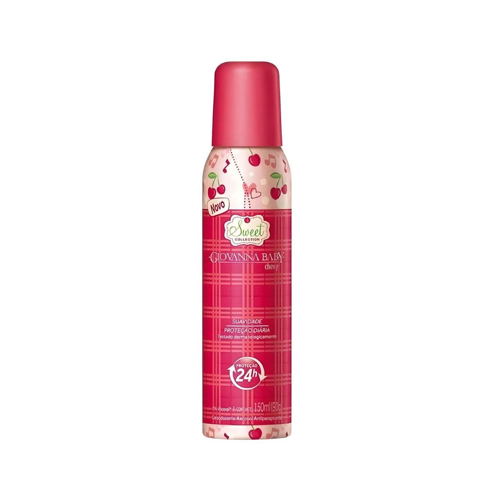 Desodorante Giovanna Baby Aerossol 150ml Cherry Feminino