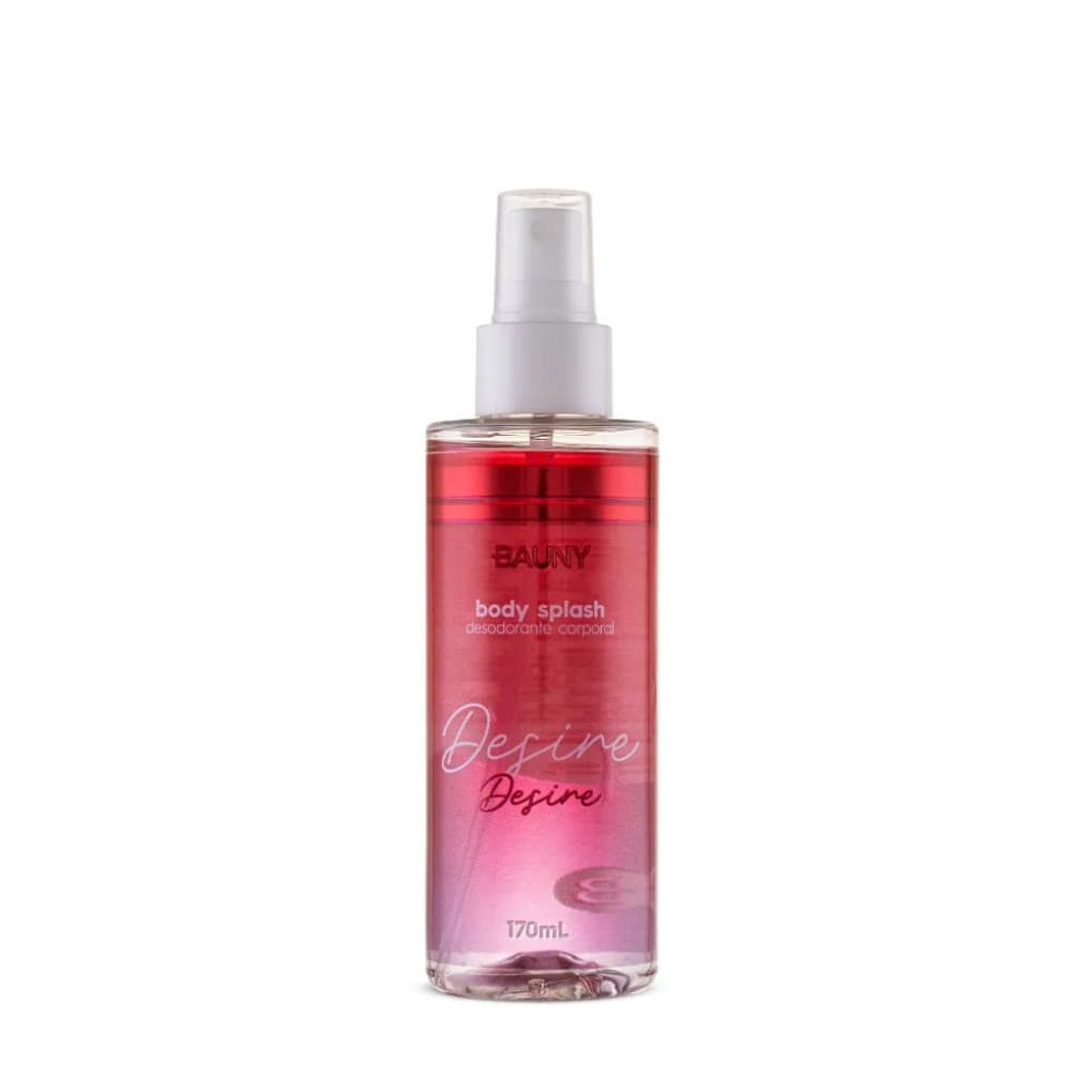 Body Splash Desire Bauny 170ml Feminino Floral Fixação