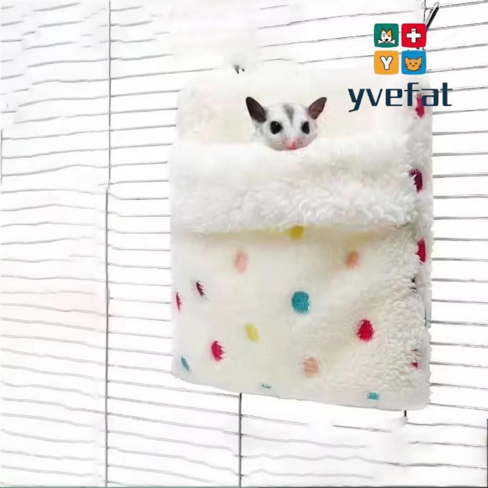Rede De Hamster YVEFAT , Bolsa De Dormir Quente E Confortável Para Planadores De Açúcar , Saco De Rato Macio De Pelúcia
