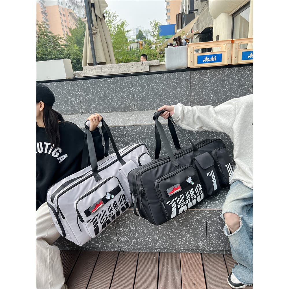 Novo saco de Badminton masculino saco de skate grande capacidade saco de raquete de curta distância saco de viagem femin