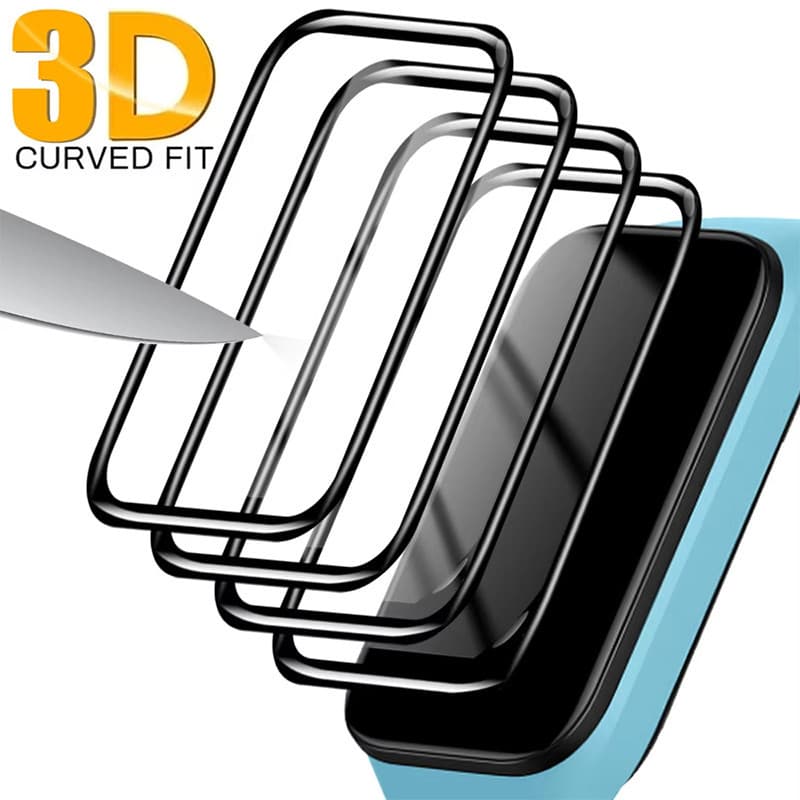 Screen Protector Temperada Pelicula Com Vidro De Suave Para Relógio Smartwatch Xiaomi Mi Band 9 8 Active/Redmi Band 3 2
