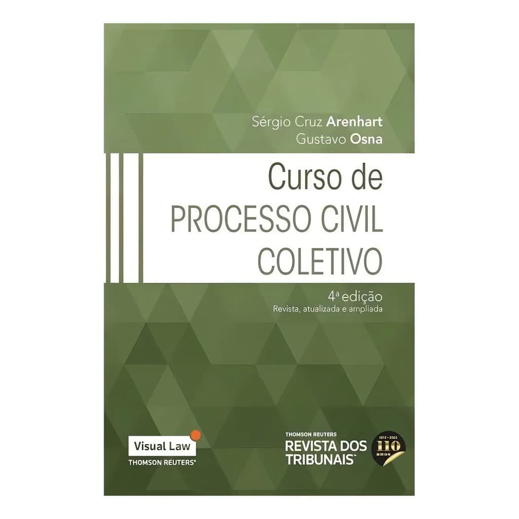 Curso De Processo Civil Coletivo 4ed, De Sérgio Cruz Arenhart. Editora Revista Dos Tribunais Em Português