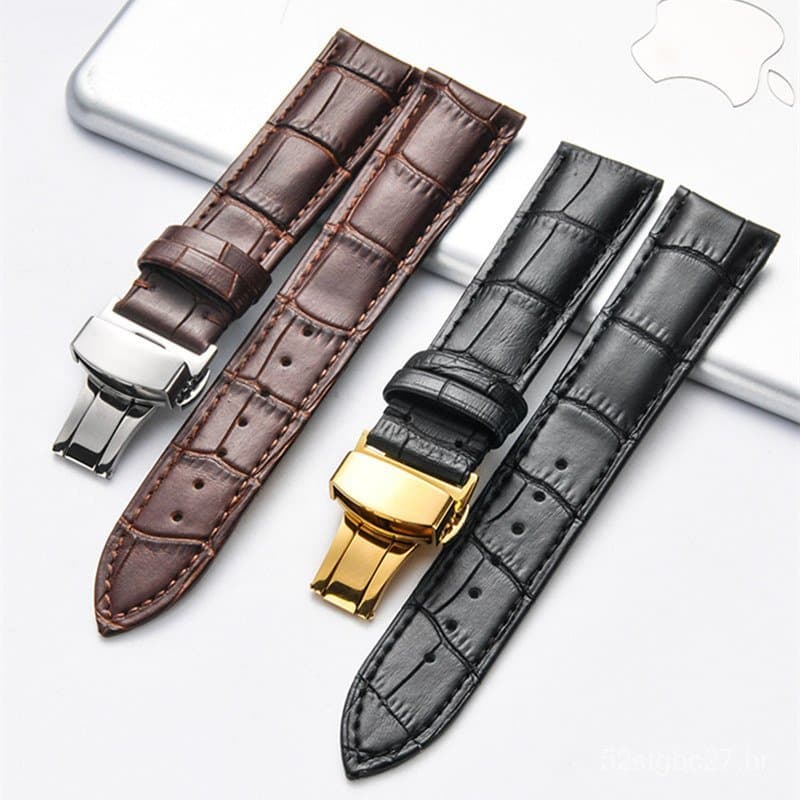 Pulseira de relógio para homens, pulseira de relógio de couro genuíno de reposição para a série de relógios Huawei GT/GT