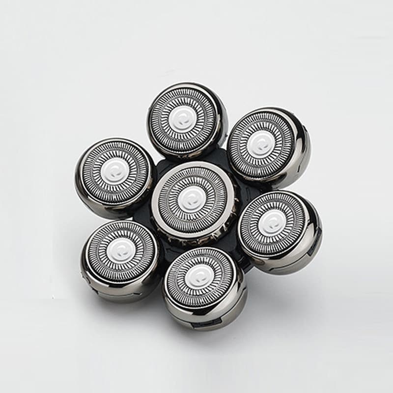 Rico RQ8870 York YK5997 Acessórios sobressalentes originais de sete lâminas Lâmina de rede de barbear de cabeça careca L