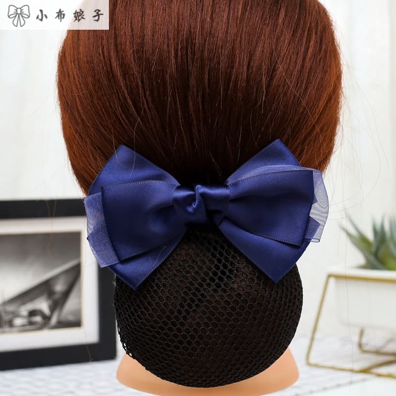 Cabeça profissional flor feminino acessórios para o cabelo net bolso Hairpin enfermeira banco Hotel transporte aéreo tem
