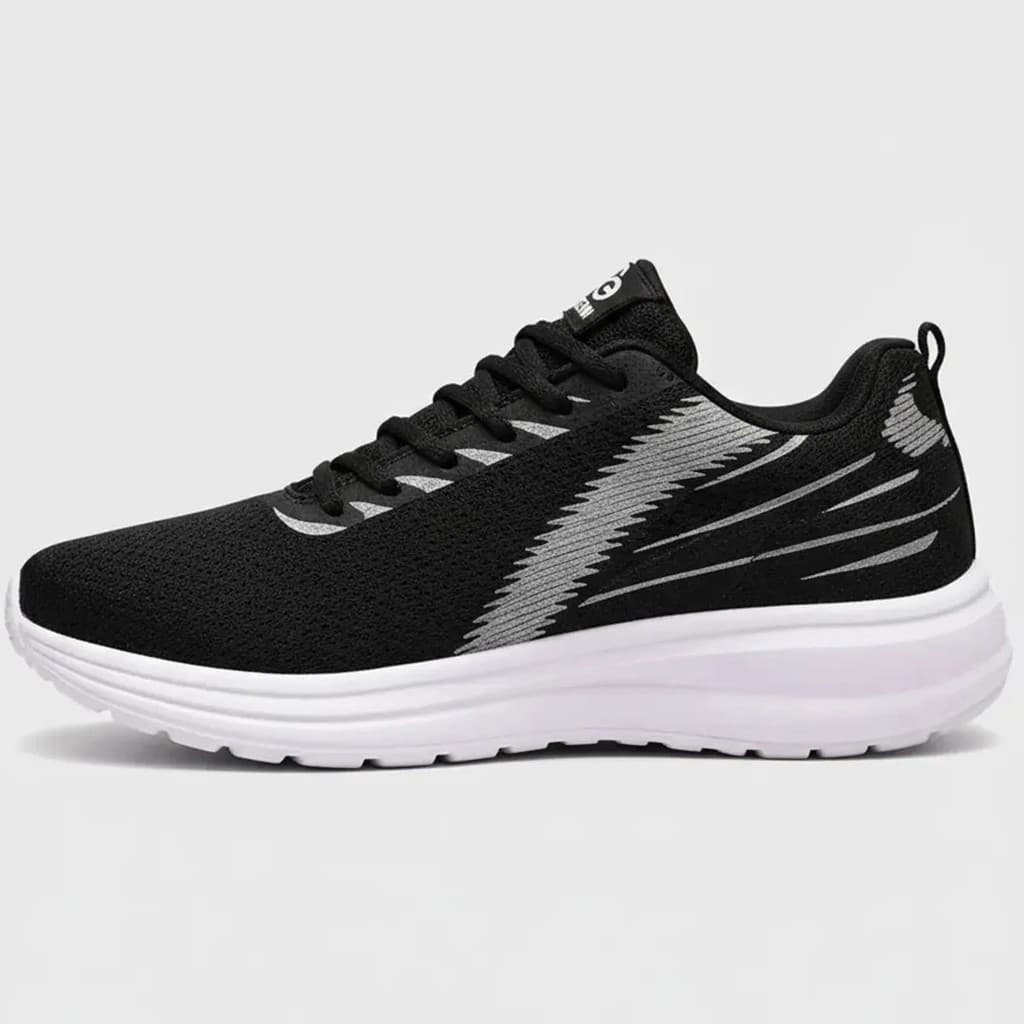 Tênis Fitness Masculino Confortável Flexível Corrida Leve Academia Passeio Casual