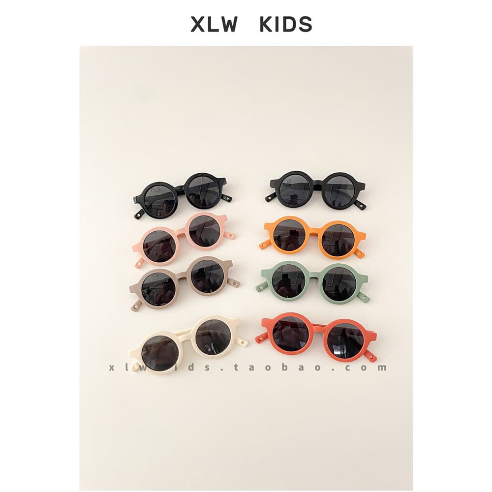 Estilo infantil ~ Silicone infantil pára-sol protetor solar óculos de sol proteção para os olhos masculino feminino bebê