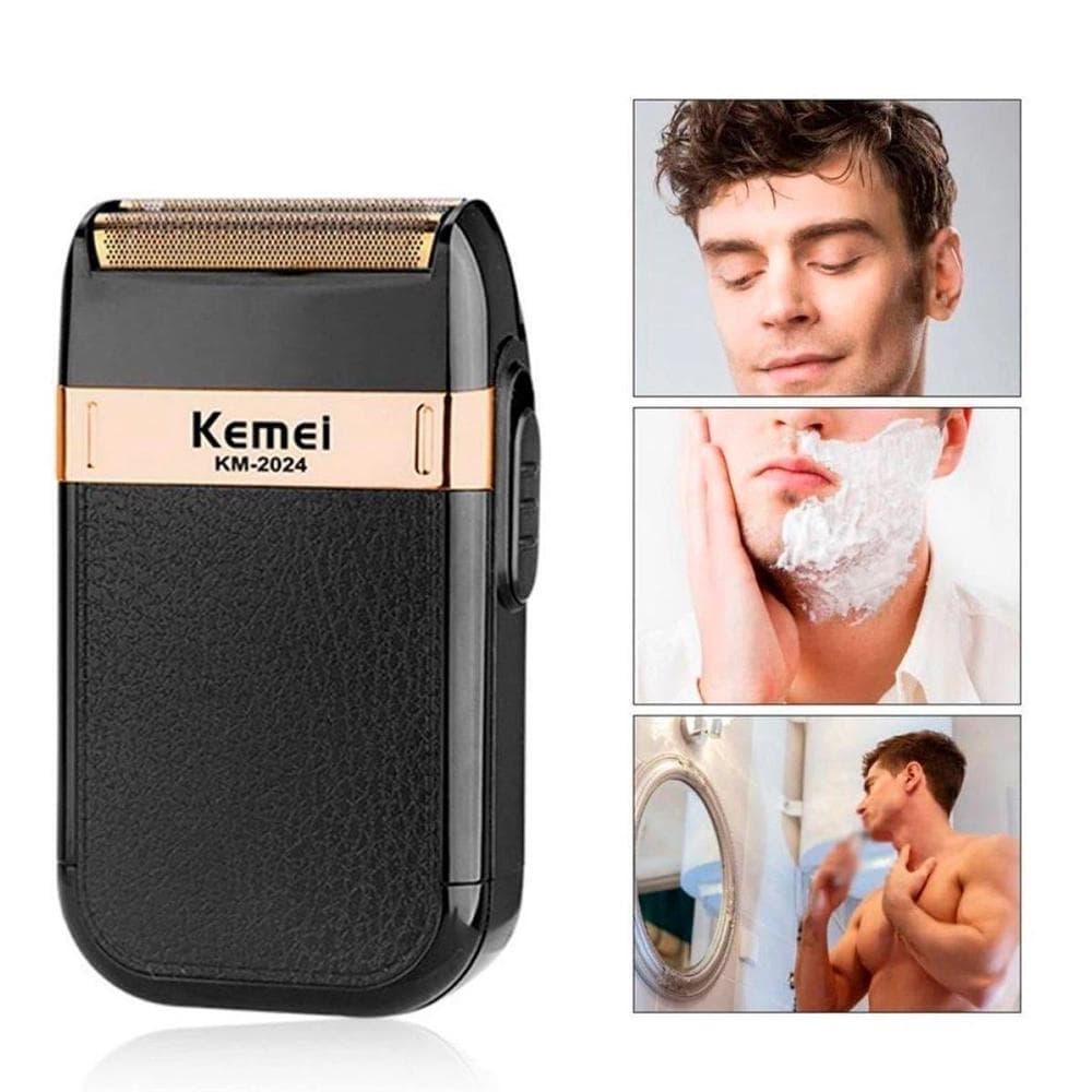 Barbeador Clássico Kemei Kemei 2024 Bivolt