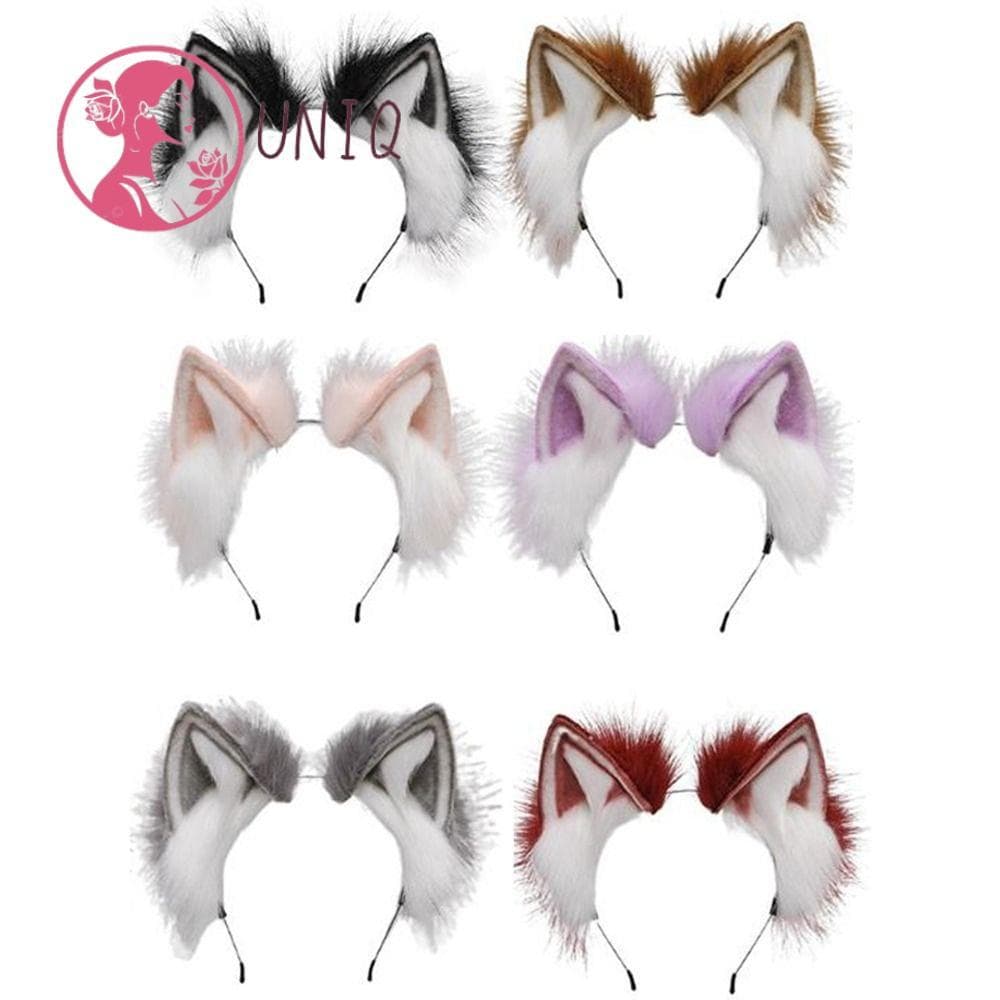 UNIQ Cat Fita De Orelha , Gato Fantasia Cosplay De Pelúcia