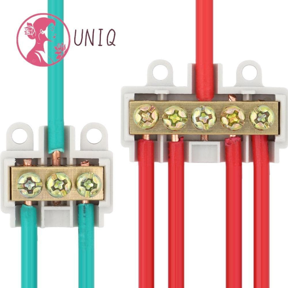 Terminal De Fiação Tipo T UNIQ , Ramo De Alta Potência Do Conector De Fio Divisor De Crimpagem Rápida , Universal