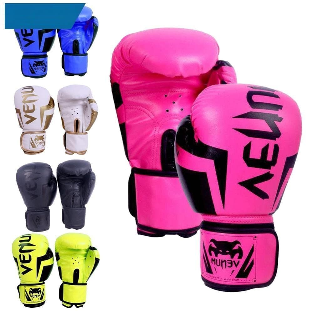 HW 1 Par Profissional Luvas De Boxe Taekwondo Engrossado Couro Do Plutônio Uma Vez Moldado Bexiga Interna Respiráveis Sa