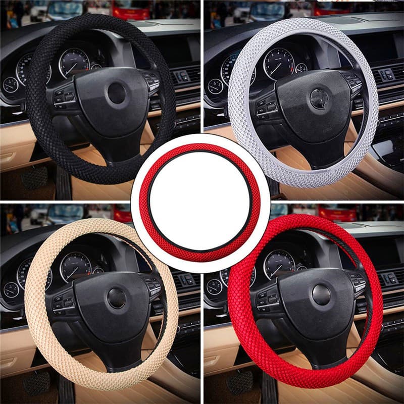 Capa Universal Elástica Durável Para Volante De Carro