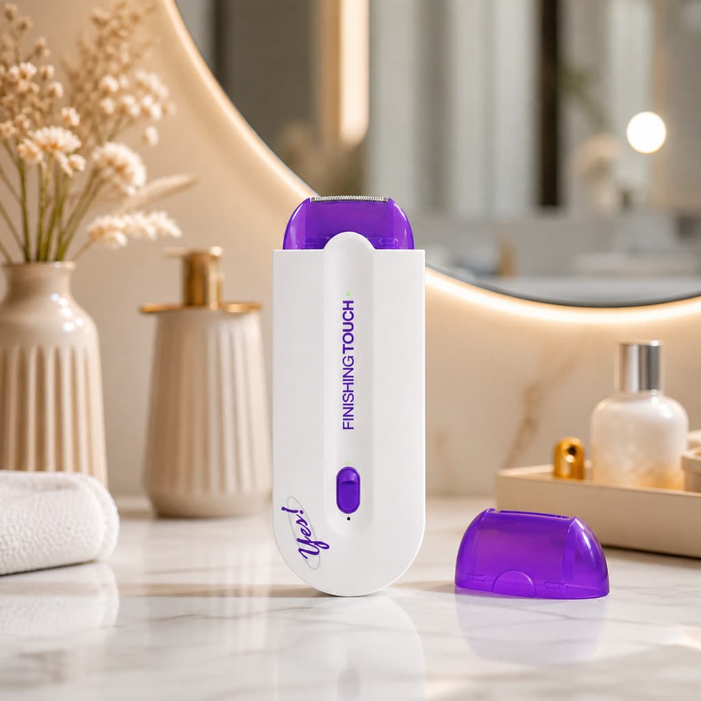 Depilador Elétrico Feminino Recarregável USB Sem Dor Portátil