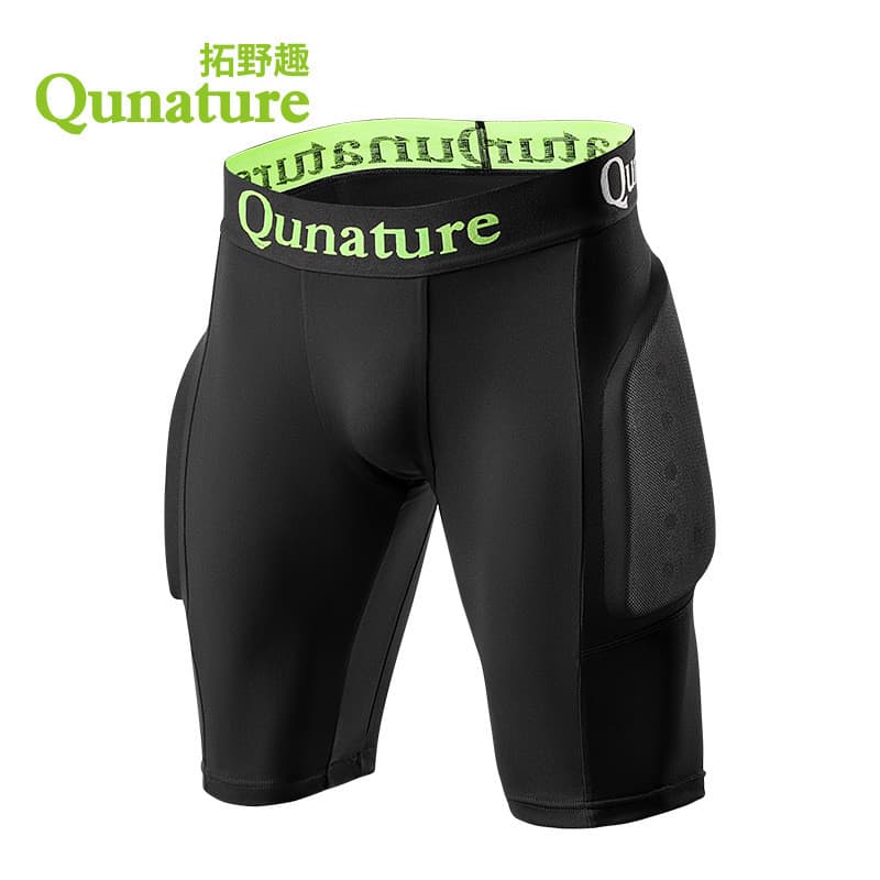 Calças de esqui para esportes ao ar livre para adultos, homens e mulheres, proteção para coxas e nádegas, almofadas de p