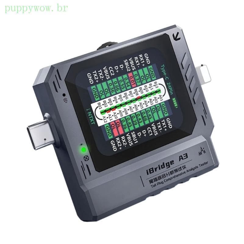 USB C Tester Comprehensive Phone Charging Tester For Current Voltage Detection