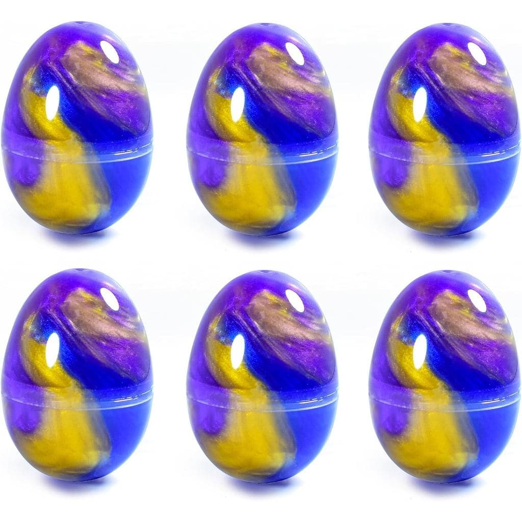 Kit de Slime Galáxia com 6 Peças, Lembrancinhas de Festa de Slime de Páscoa para Crianças, Não Pegajoso, Molhado, Alivia