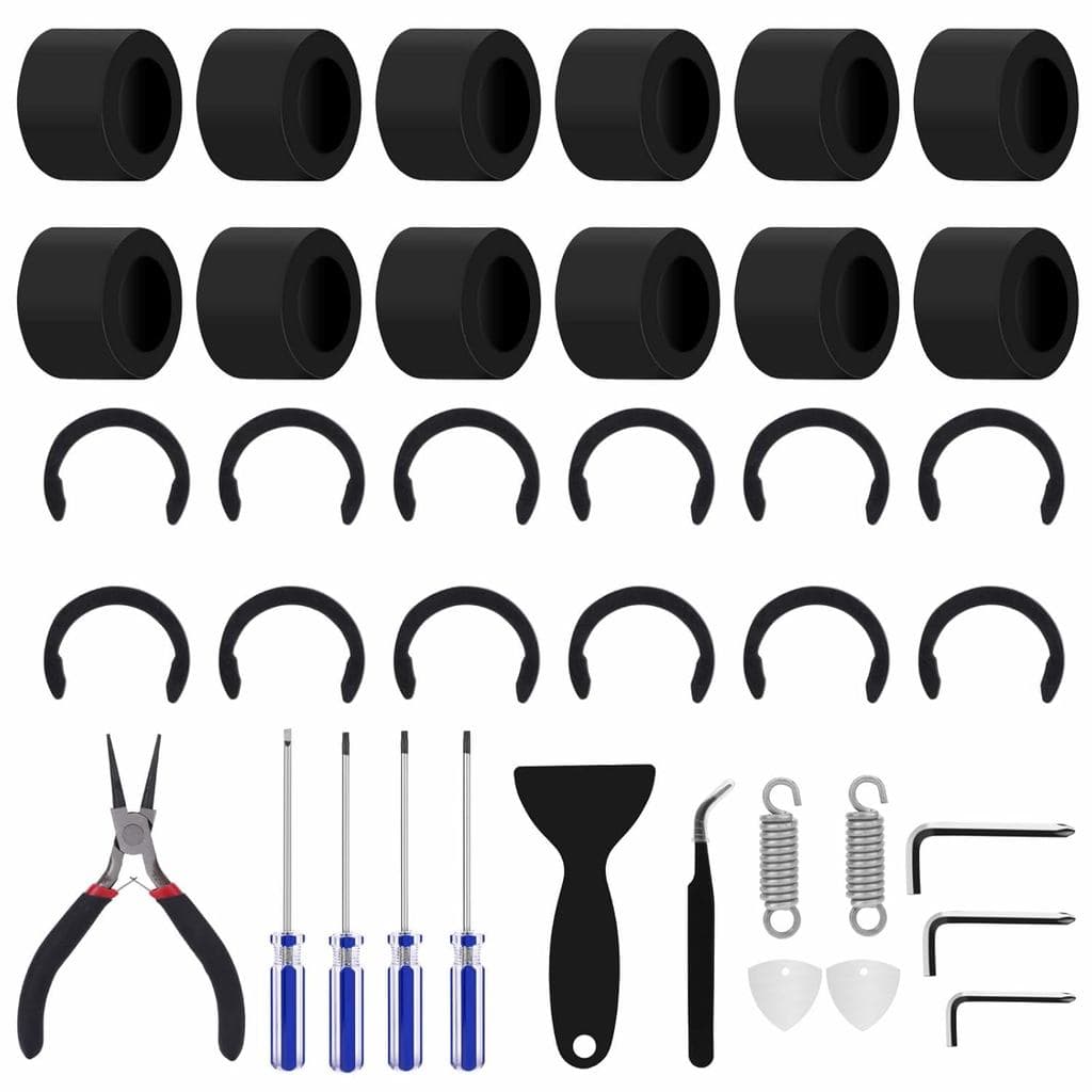Molas de Retenção para Cricut Maker, Anel de Borracha de Resolução e Anel de Borracha de Substituição para Cricut Maker,