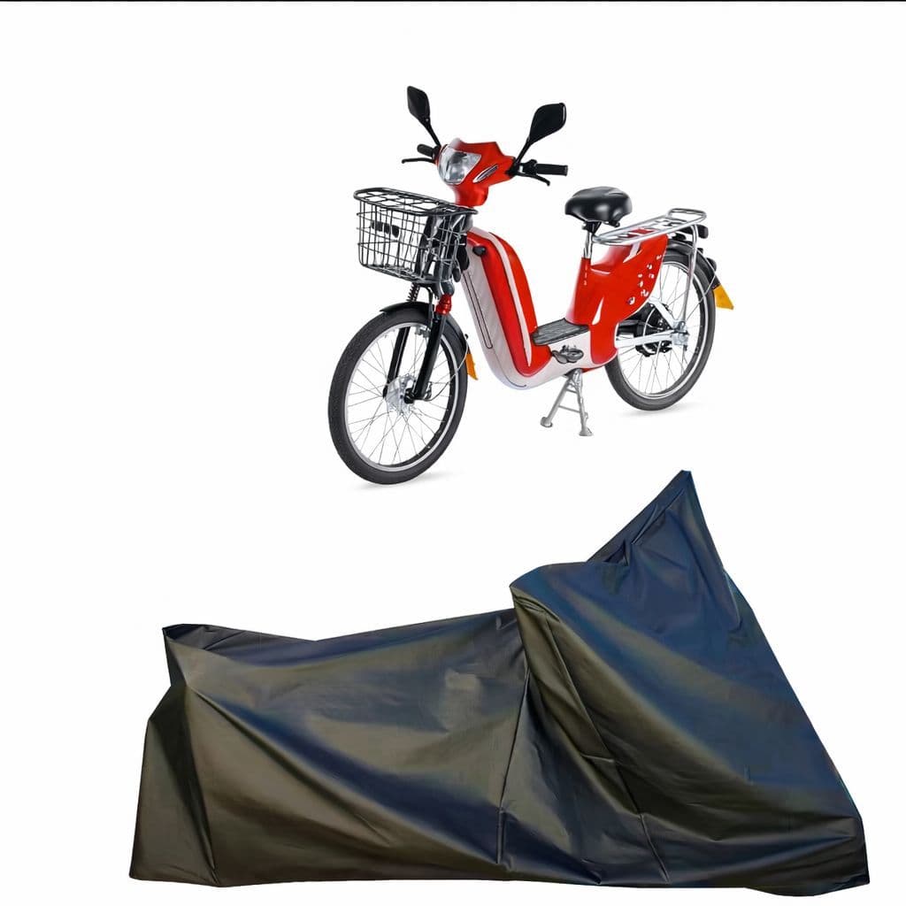 Capa Cobrir Bicicleta Elétrica Anti Risco Impermeável Com Proteção Raios Uv
