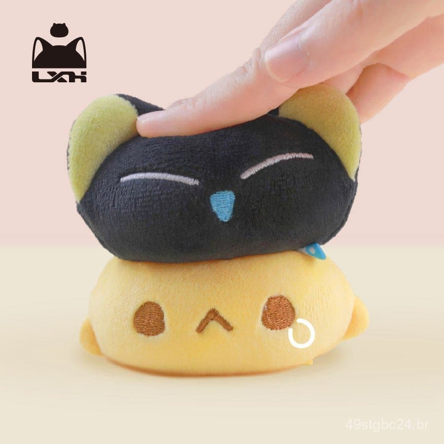 Luo Xiaohei |   O Pelúcia Bidi Pequeno Imperador Preto é um brinquedo antiestresse.