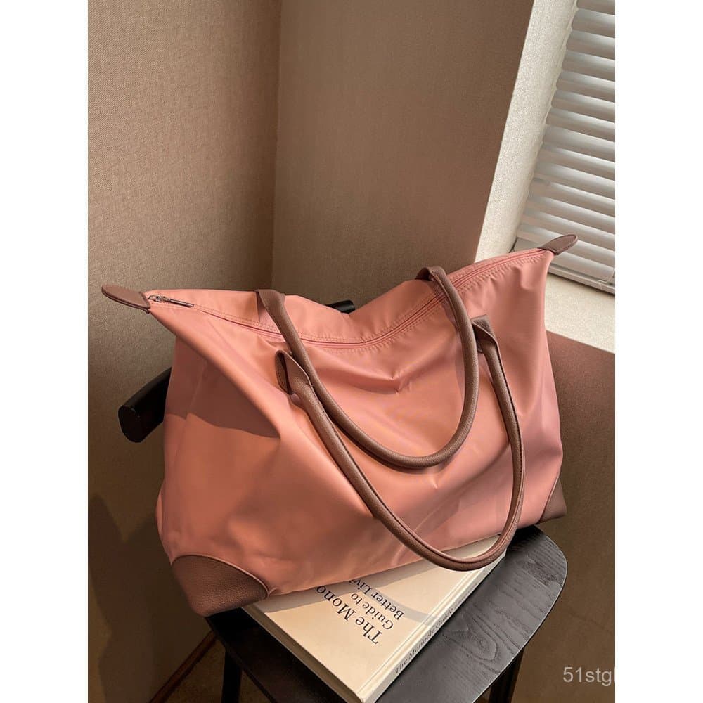 Bolsa de viagem feminina, bolsa de bagagem de grande capacidade, bolsa de maternidade extra grande, bolsa de armazenamen