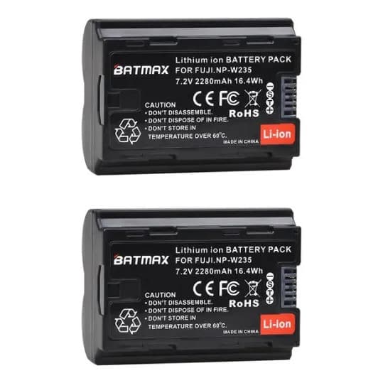 Kit 2x Bat. Np-w235 W235 Para Fujifilm Xt4 Xt5 Xh2 Gfx100s E