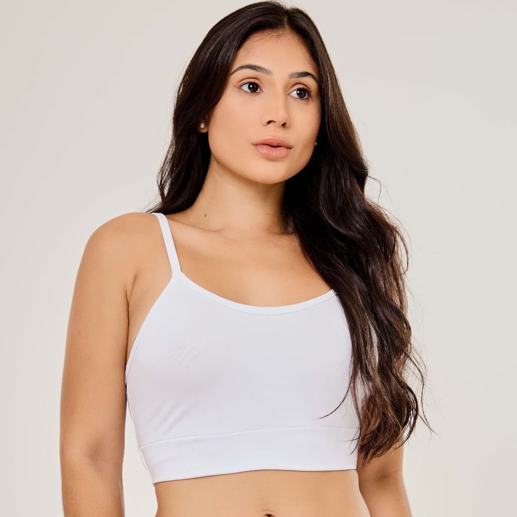 KIT Top Feminino Alcinha Toper Blusinha Alça Nadador Confortável Canelado Top Fitness