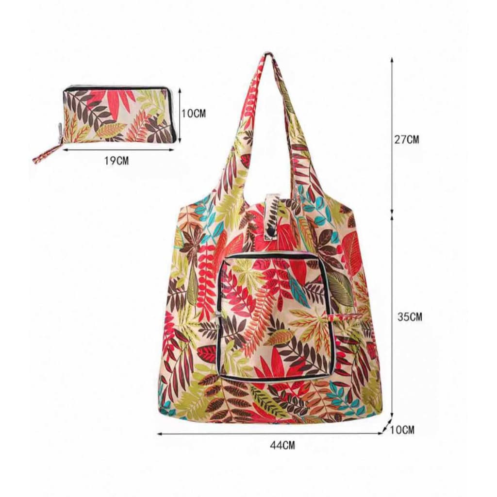 Sacola de compras portátil dobrável e grossa, bolsa tipo carteira com zíper à prova de respingos, bolsa de armazenamento