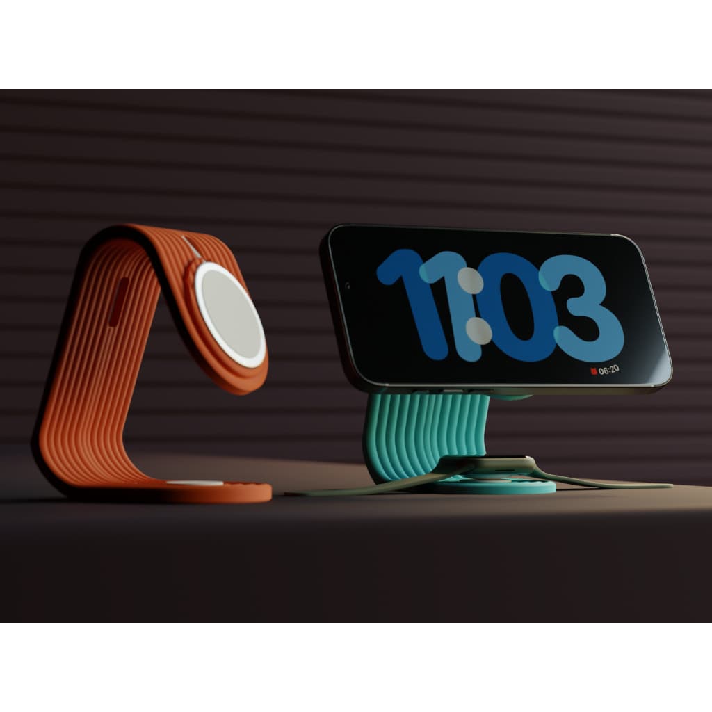 Suporte De Carregador Magsafe Para iPhone E Apple Watch