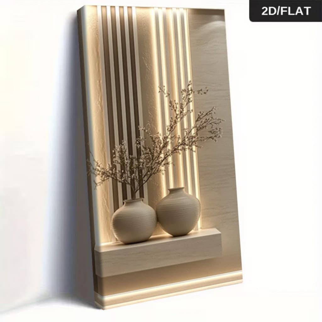 Quadro Decorativo Grande 115x80cm Criativo Neutro Sala,Quarto,Copa,consultório,escritório,hall