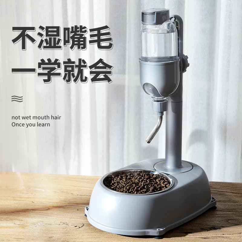 Pet pendurado fonte potável gato automático suprimentos de alimentação de água garrafa de água cão água potável ferramen