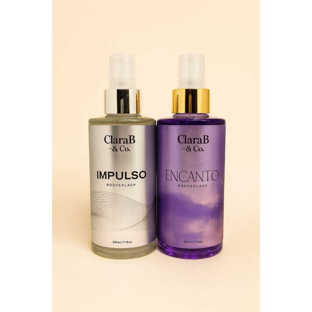 Kit Body Splash Casal l Impulso + Encanto l Perfume l Alta fixação l 210ml