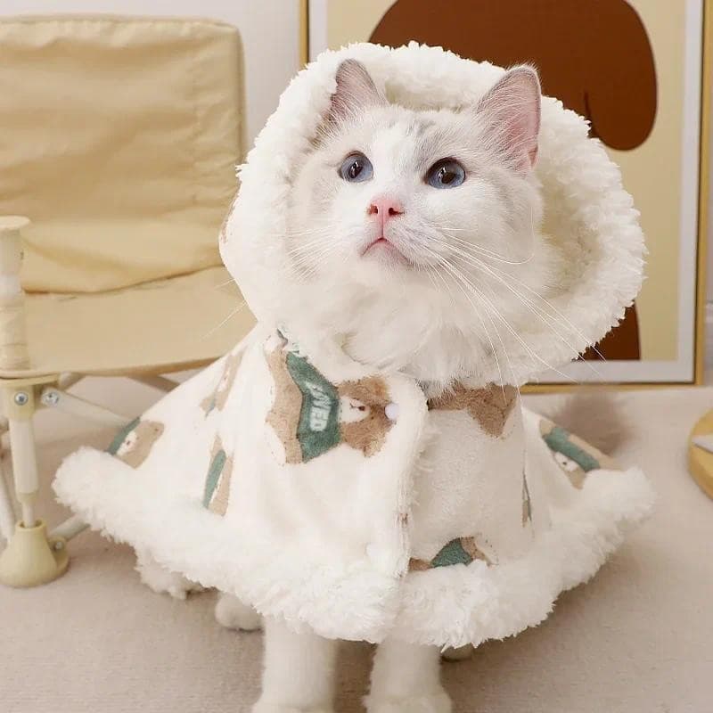 Roupas de Outono Inverno para Cães de Estimação, Capa, Cobertor, Jaqueta Quente e à Prova de Vento para Filhotes de Bull