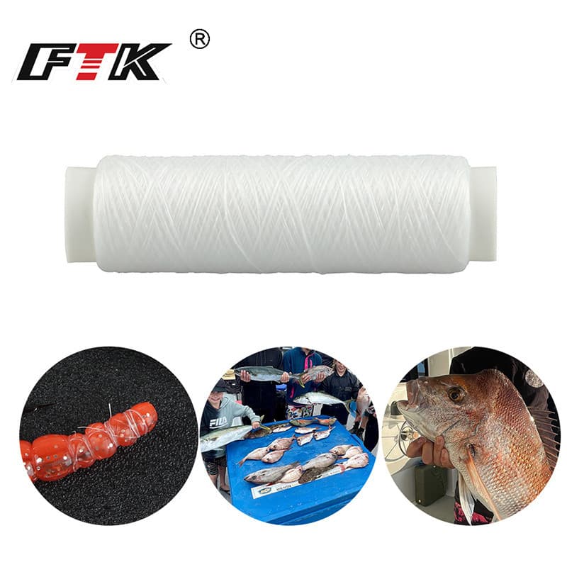 FTK 1 unidade de Linha de Pesca Elástica para Iscas 0,2 mm 250 m/273 jardas por carretel Linha de Pesca Elástica Invisív
