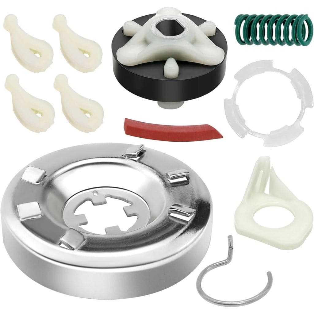 Kit de Montagem do Acoplador da Lavadora 285785 e Kit de Acoplamento do Motor 285753A e 4 peças de Dentes do Agitador 80
