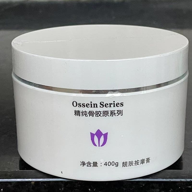 Lusi Age Pure Bone Collagen Creme de Massagem de Pele/Creme de Massagem Hidratante para Mãos Faciais 400g