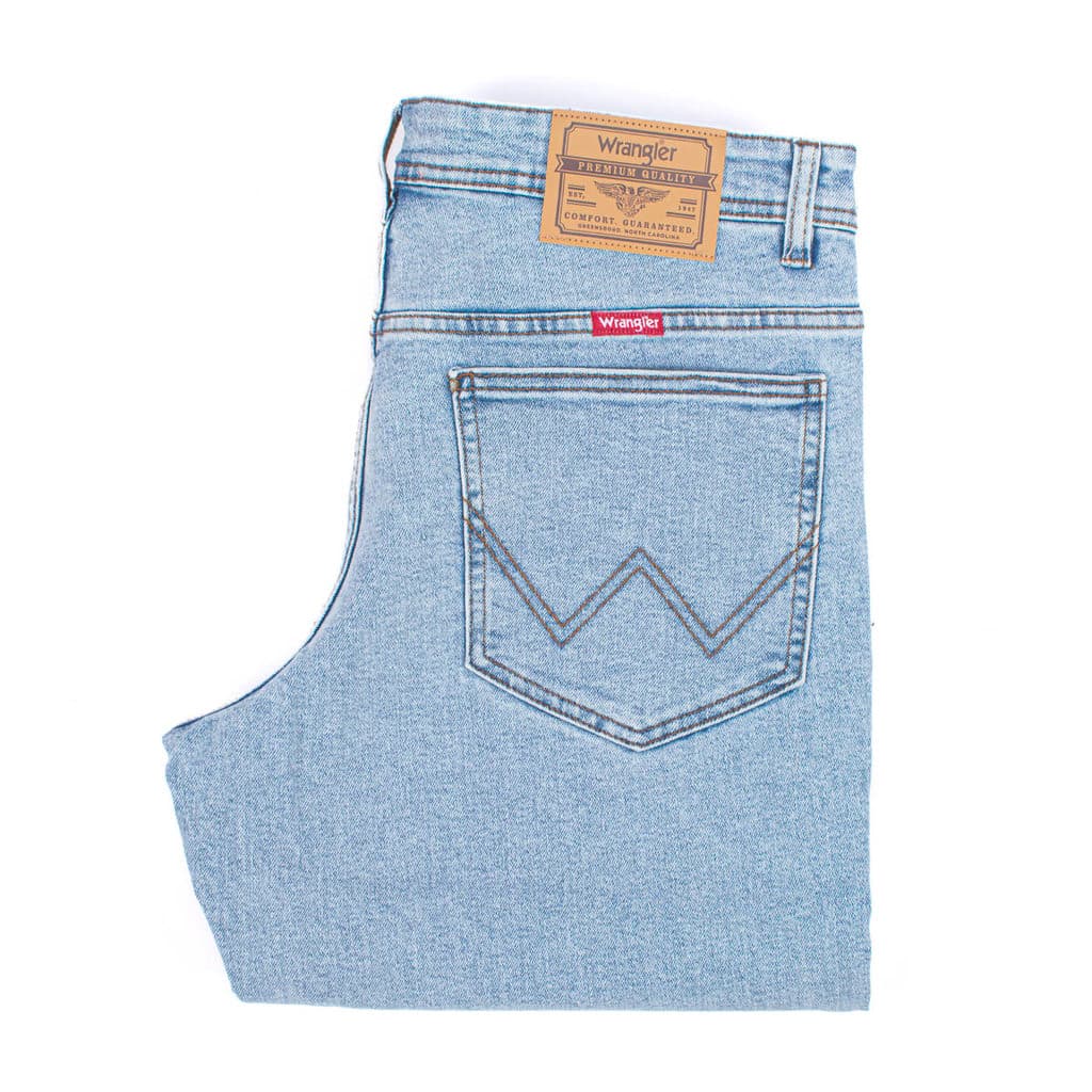Calça Masculina Red Tag Wrangler Lycra Reta Importada Conforto Premium Original