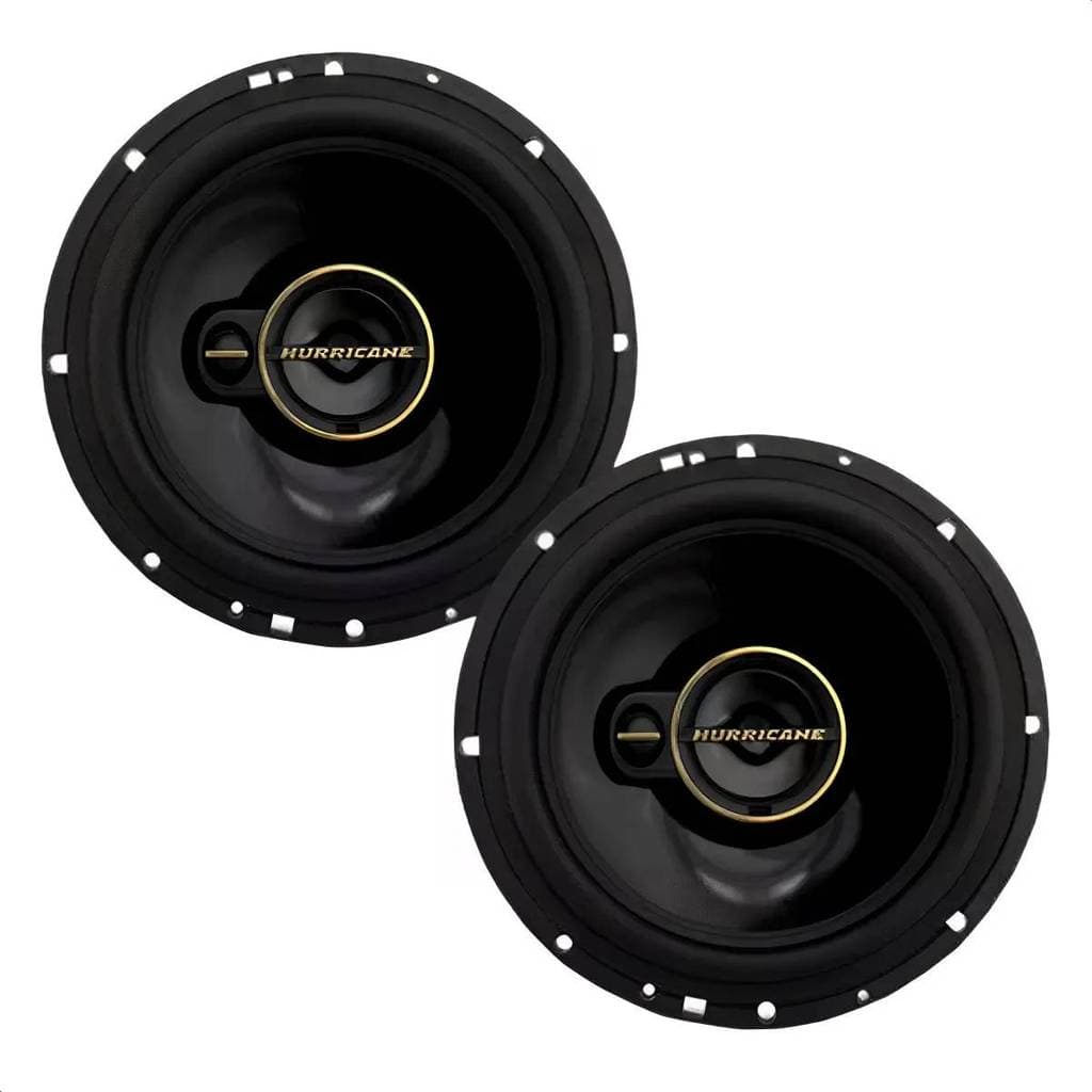 Par Alto Falante Triaxial 6 Polegadas 120w RMS  4 Ohms Preto