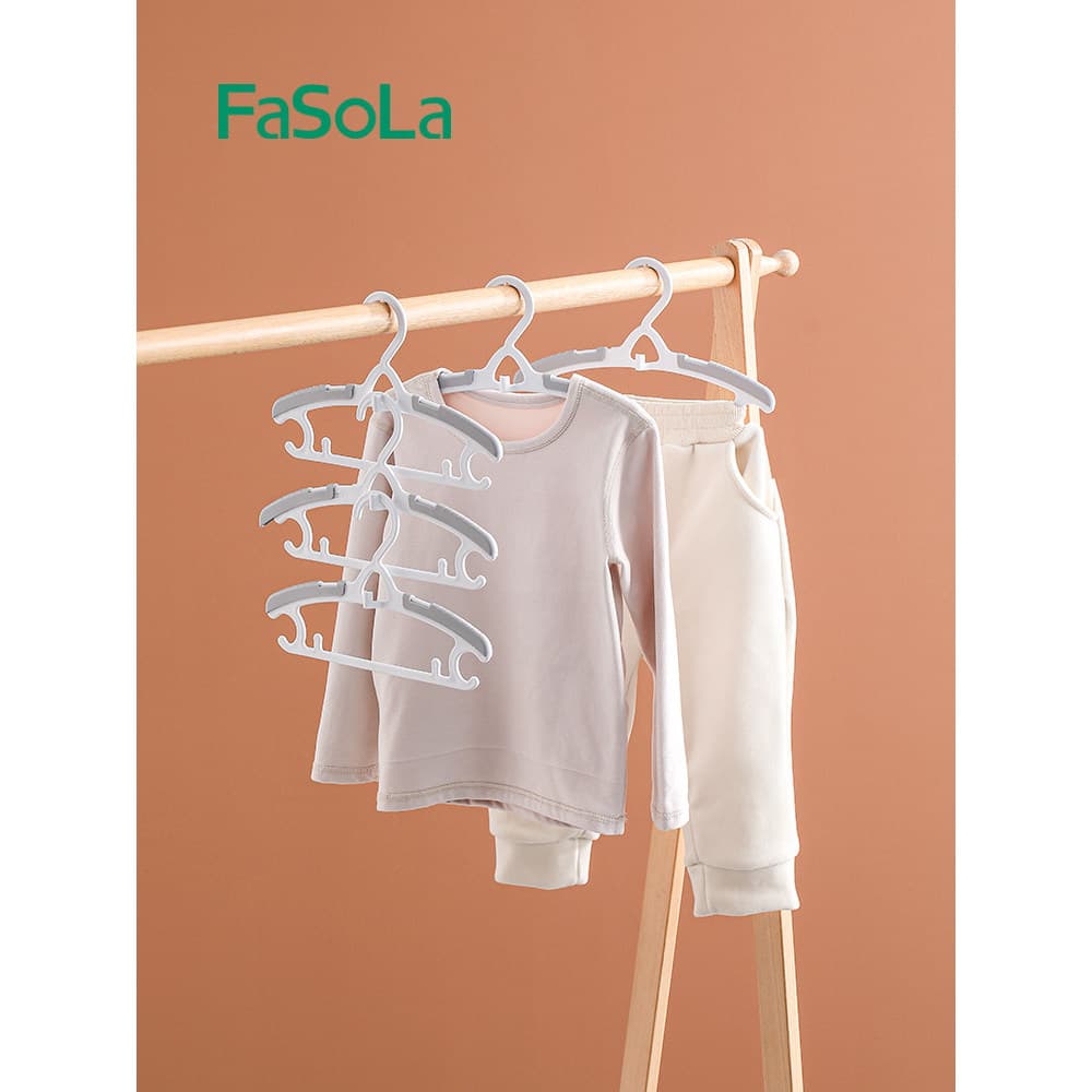Japão japão FaSoLa cabide infantil roupas de bebê cabide de secagem retrátil infantil doméstico antiderrapante pequeno c