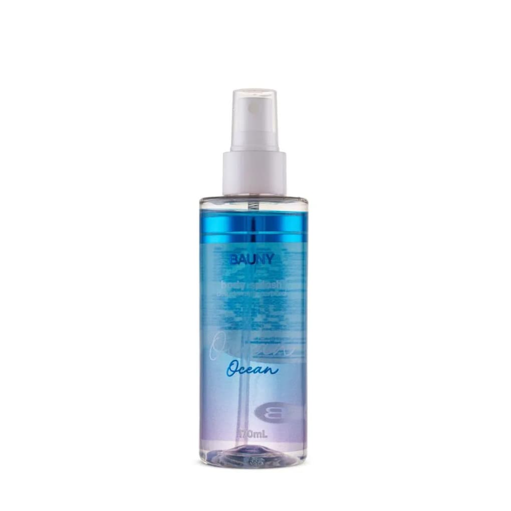 Body Splash Bauny Ocean 170ml Floral Frutal Refrescante Perfume Feminino