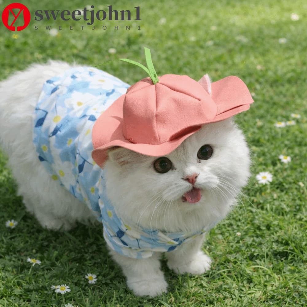 SWEETJOHN1 Chapéu De Sol Para Cães , Guarda-Respirável Em Formato De Chifre De Ovelha Protetor Solar Animais De Estimaçã