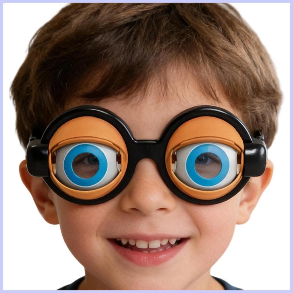 Óculos Engraçados Bonito Piscando Brinquedos Novidade Brincadeira Brinquedo Para Crianças Meninos Adolescentes Festa Fer