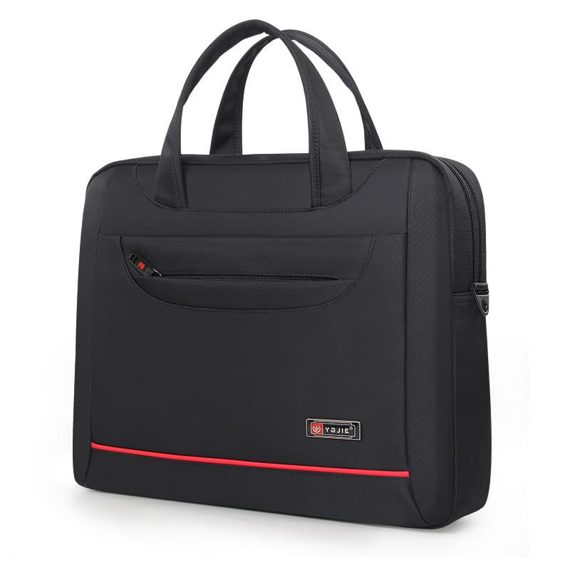 Homens mulheres saco de arquivo bolsa de ombro saco do mensageiro moda simples saco de arquivo conferência exposição ind
