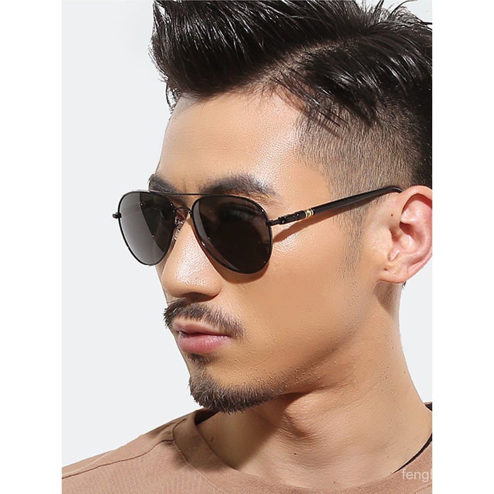 Novos Óculos de Sol Polarizados para Homens, Óculos de Condução Modernos e Elegantes, Óculos de Pesca Retrô BSWL