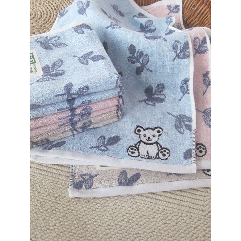 Genuíno Oria fibra de bambu High-End dos desenhos animados Jacquard toalha de beleza toalha de limpeza toalha de banho X
