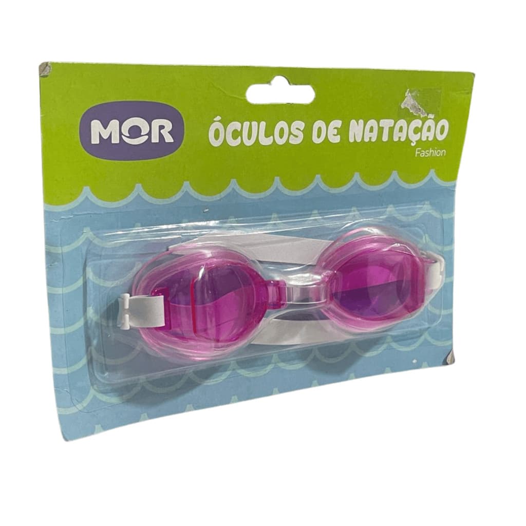 Óculos De Natação Fashion Infantil Criança Piscina Mar Rosa